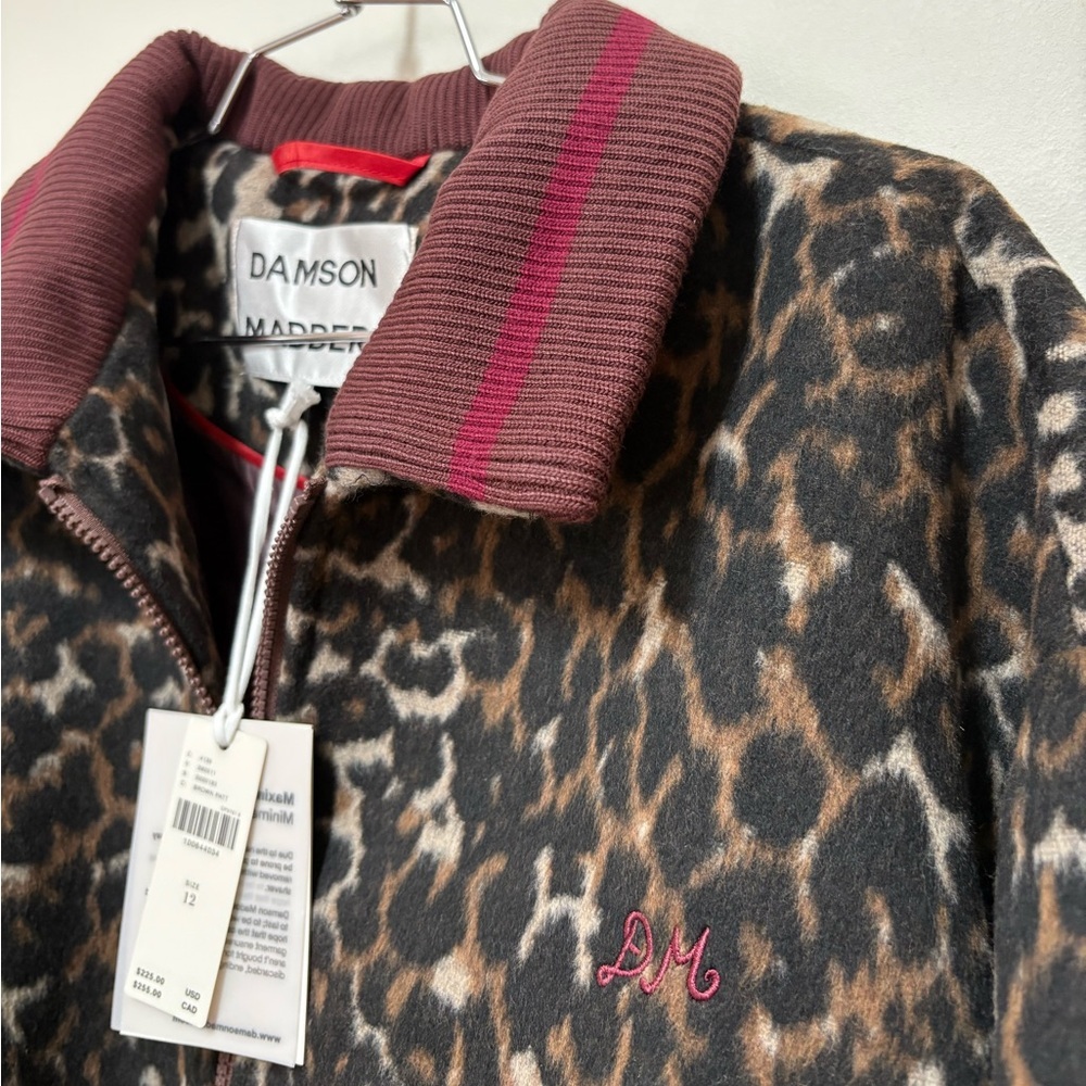 NWT Damson Madder Pixie Bomber Jacket Size 12 Women’s - Picture 10 of 16